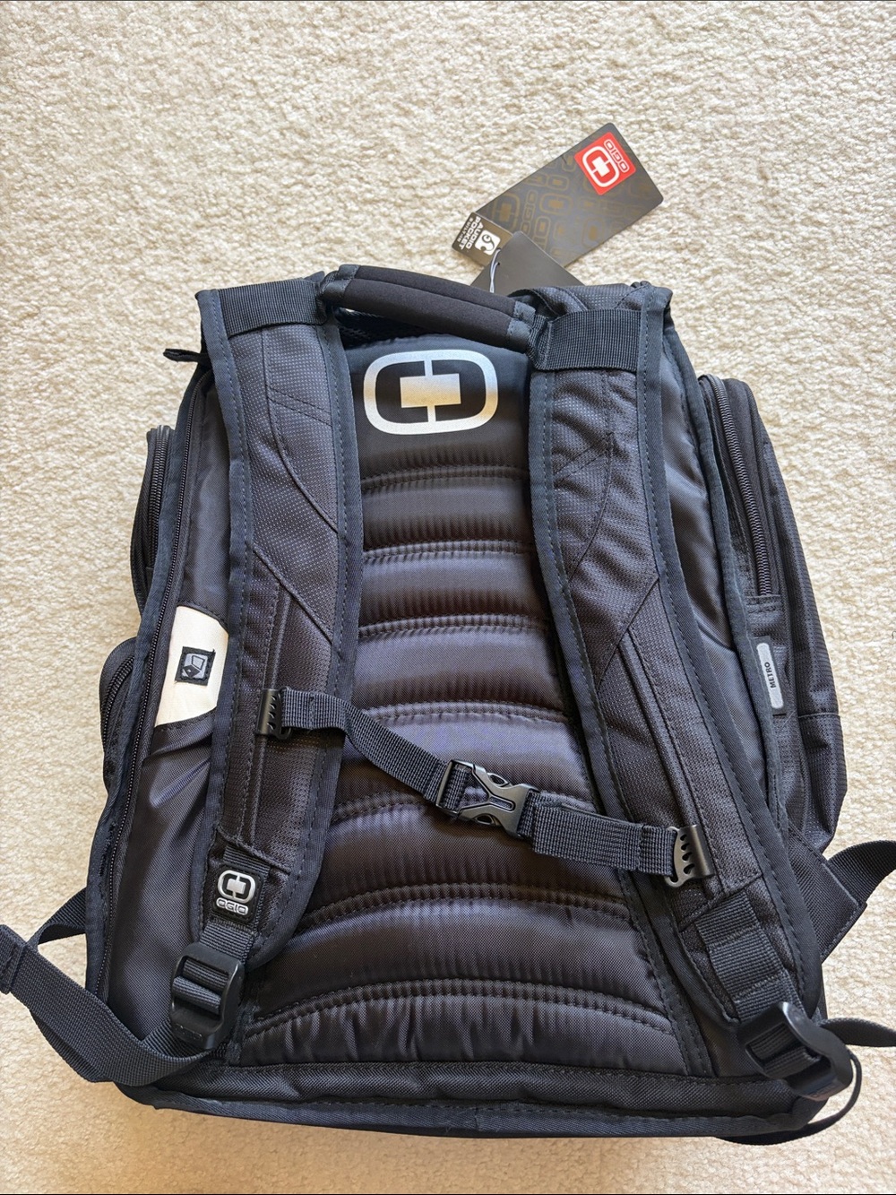 Black OGIO Metro Backpack with F-150 Logo - Picture 5 of 10
